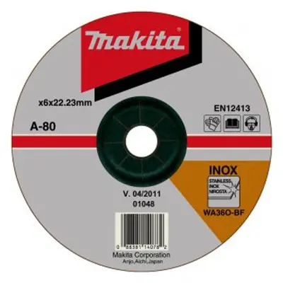 Brusný kotouč na nerez Makita 125 mm A-80656