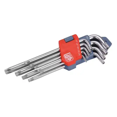 Sada torx klíčů EXTOL PREMIUM T10-50, 9ks 6601