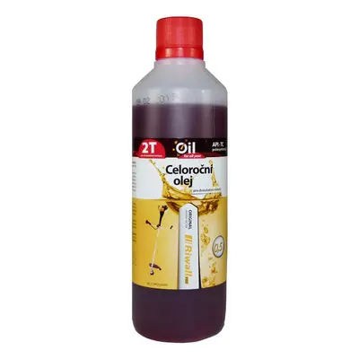 Celoroční olej Riwall pro 2-taktní motory (0.5l)