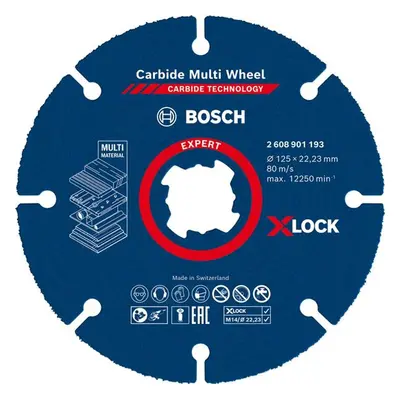 Víceúčelový řezný kotouč Bosch EXPERT Carbide Multi Wheel 125 mm 2608901193