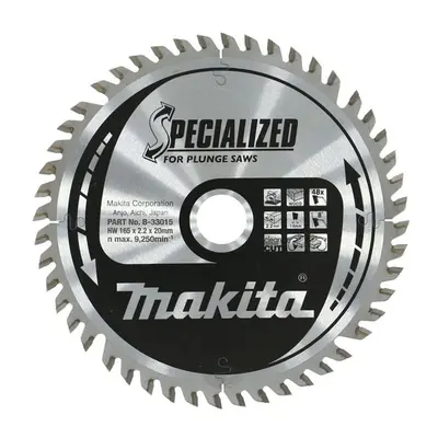 Pilový kotouč na dřevo Makita 165 mm 48T B-33015