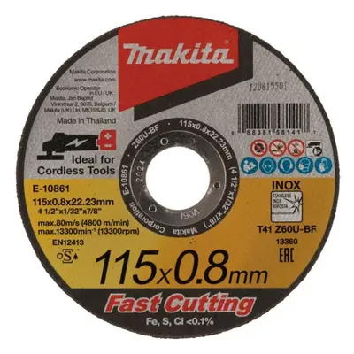 Řezný kotouč Makita 115 mm E-10861-12