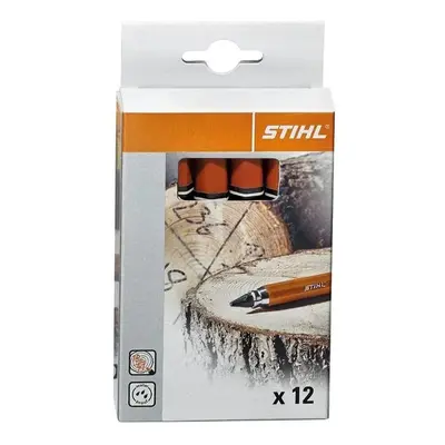 Značkovací křídy STIHL Marker PRO - červená 12 ks