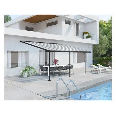 Hliníková pergola Palram Sierra 5400 antracit 3 x 5,46