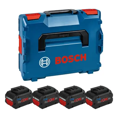 Sada akumulátorů Bosch ProCore 18V/5,5Ah 4 ks 1600A02A2U