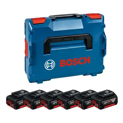 Sada akumulátorů Bosch GBA 18V/4Ah 6 ks 1600A02A2S