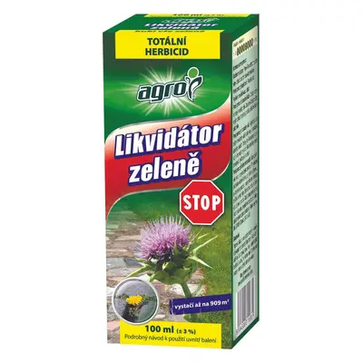 Likvidátor zeleně STOP 100 ml AGRO