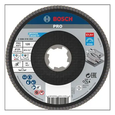 Brusný lamelový kotouč Bosch PRO X571 125 mm G120 1 ks 2608619204