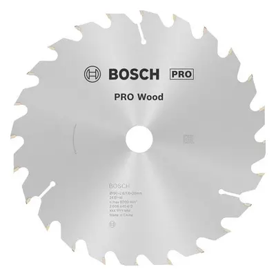 Pilový kotouč Bosch PRO Wood 190 mm 24T 1 ks 2608640612