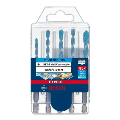 Sada vrtáků Bosch EXPERT HEX-9 MultiConstruction 2608900585