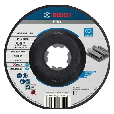 Brusný kotouč Bosch PRO Metal 125 mm 1 ks 2608619366