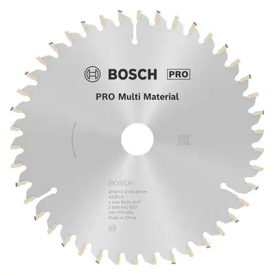 Pilový kotouč Bosch PRO Multi Material 160 mm 42T 1 ks 2608640503