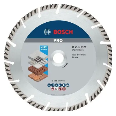 Diamantový řezný kotouč Bosch PRO Multi Material 230 mm 1 ks 2608615065