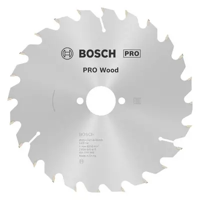 Pilový kotouč Bosch PRO Wood 190 mm/30 mm 24T 1 ks 2608640615