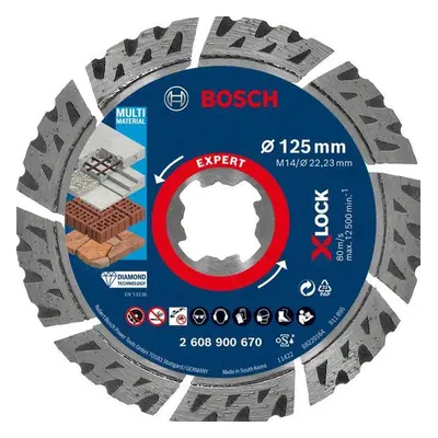 Diamantový dělicí kotouč Bosch EXPERT Multi Material 125mm 1 ks 2608900670