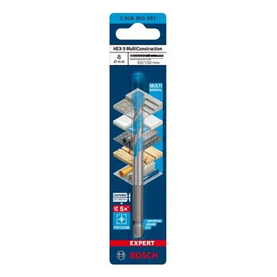 Vrták víceúčelový Bosch EXPERT HEX-9 MultiConstruction 8 x 50 x 100 mm 2608900581