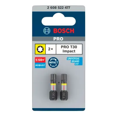 Šroubovací bit Bosch PRO Impact Control 25 mm T30 2 ks 2608522477