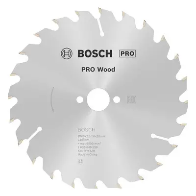 Pilový kotouč Bosch PRO Wood 160 mm 24T 1 ks 2608640596