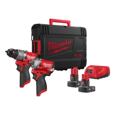 Sada aku nářadí Milwaukee M12 FPP2H2-402X 4933492512