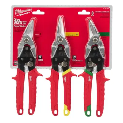 Nůžky na plech Milwaukee 260 mm 3 ks 48224533