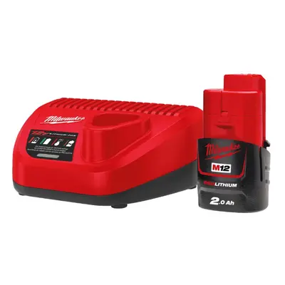 Sada akumulátoru a nabíječky Milwaukee M12 NRG-201 4933451900