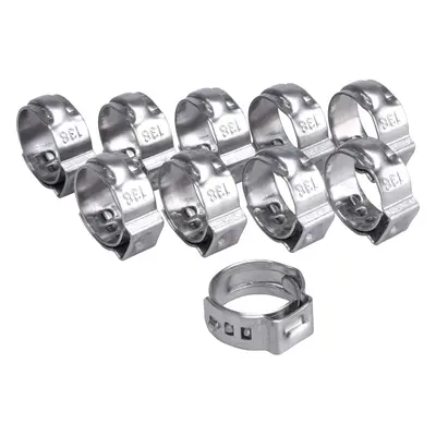 EXTOL PREMIUM 8865171 - spona na hadici, 10ks, ∅13,8mm, INOX