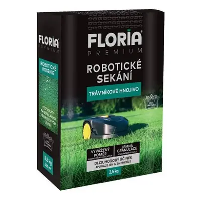 Trávníkové hnojivo FLORIA pro robotické sekání 2,5 kg