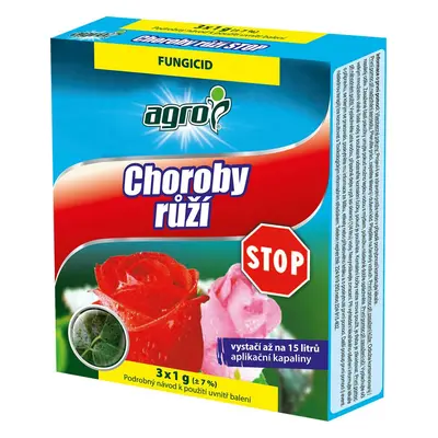 Choroby růží STOP 3x1g AGRO