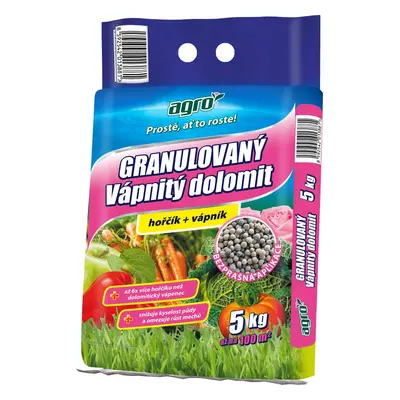 Vápnitý dolomit granulovaný Agro 5 kg 000891