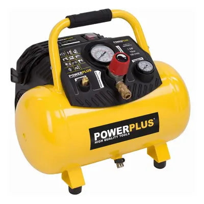 Elektrický bezolejový kompresor Powerplus POWX1723