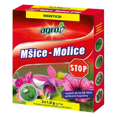 Mšice - Molice STOP 2 x 1,8 g AGRO