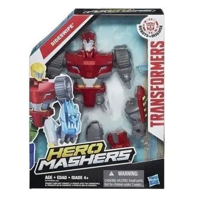 Transformers Hero Mashers 15 cm vysoký Transformer varianta červený Sideswipe