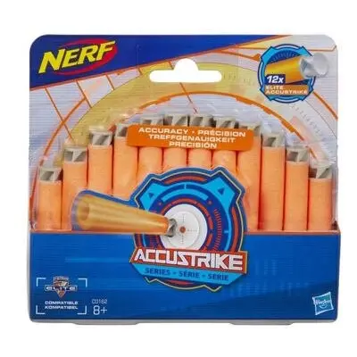 Nerf Accustrike náhradní šipky 12 ks