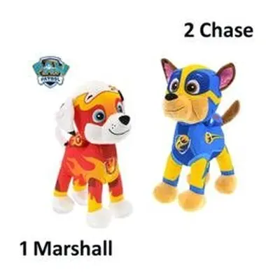 Paw Patrol Mighty Pups plyšoví 46cm 2druhy varianta 1 Marshall