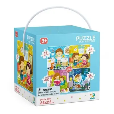 TM Toys Dodo Puzzle 4v1 Můj den