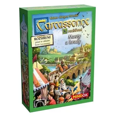 Mindok Carcassonne - rozšíření 8 (Mosty a hrady)