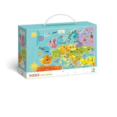 TM Toys Dodo Puzzle Mapa Evropy 100 dílků