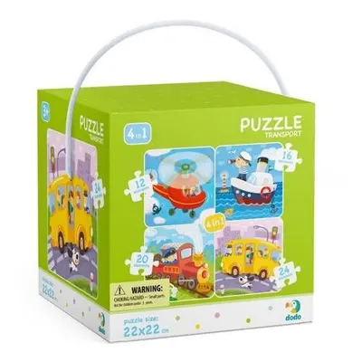 TM Toys Dodo Puzzle 4v1 Transport