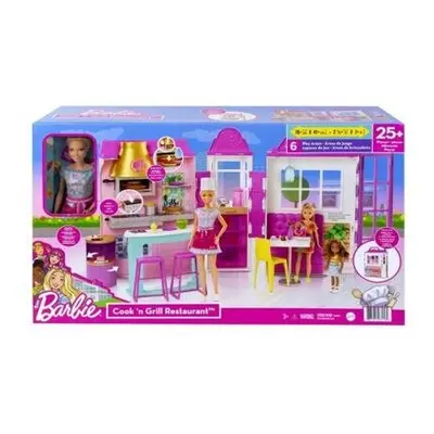 Barbie RESTAURACE S PANENKOU HERNÍ SET