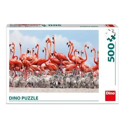 DINO puzzle 500 Plameňáci