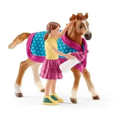 Schleich 42361 Hříbě s přikrývkou