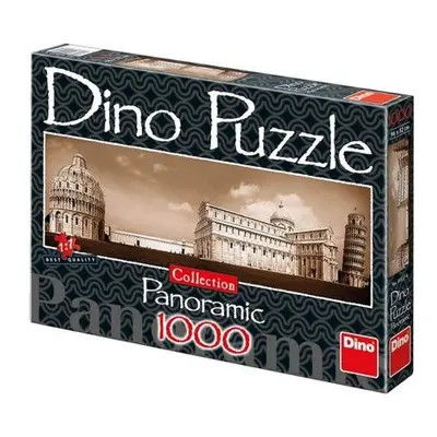 DINO Panoramic puzzle 1000 dílků POHLED NA PISU