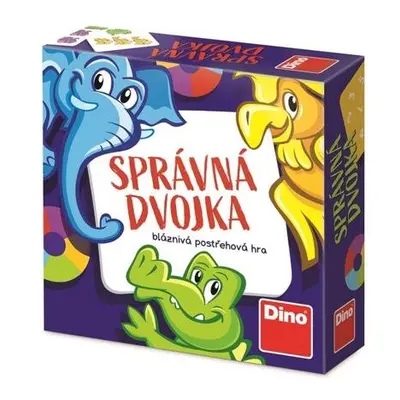 DINO Cestovní hra SPRÁVNÁ DVOJKA