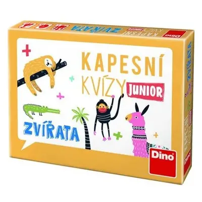 Kapesní kvízy junior - zvířata, cestovní hra