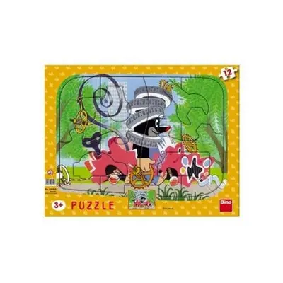 Puzzle Krtek opravář 12 dílků