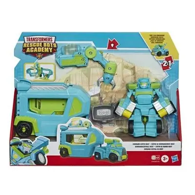 Transformers Rescue Bot auto s přívěsem varianta 1 modrý Command Center Hoist