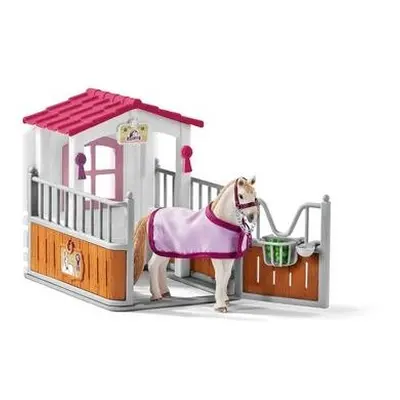 Schleich 42368 Stáj s klisnou Lusitano