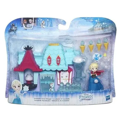 Frozen HRACÍ SADA PRO MALÉ PANENKY varianta 1 Elsa-Arendelle Treat Shoppe