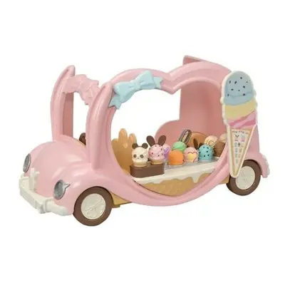 Sylvanian Families - Růžový zmrzlinářský vůz