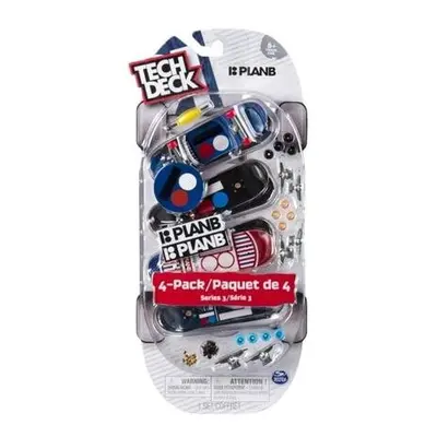 TECH DECK FINGERBOARD ČTYŘBALENÍ